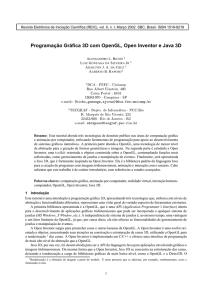 Programação Gráfica 3D com OpenGL, Open Inventor e - PUC-Rio