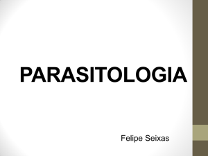 aula introdução de PARASITOLOGIA