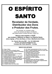 O ESPÍRITO SANTO