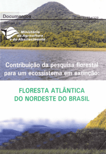 floresta atlântica do nordeste do brasil - Infoteca-e