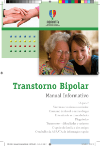 Manual informativo: Transtorno Bipolar