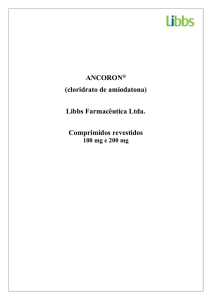 ANCORON® (cloridrato de amiodatona) Libbs