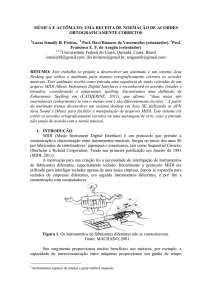 MÚSICA E AUTÔMATO - Universidade Federal do Ceará
