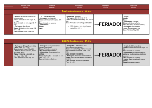 feriado! →feriado! - Colégio Luna Rangel