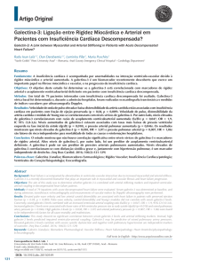 Galectina-3: Ligação entre Rigidez Miocárdica e Arterial em