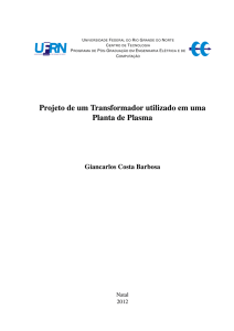 Projeto de um Transformador utilizado em uma Planta de