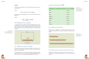 2.4 Resistência em um condutor