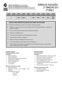 DICAS PARA OBTER SUCESSO NA HORA DO ESTUDO