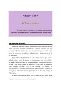 O que é psicanálise - cap. 5 - Professor Benedito Carlos de Araújo