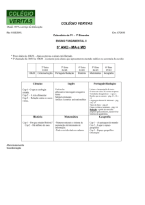 COLÉGIO VERITAS 6º ANO