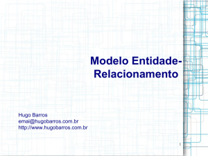 Modelo Entidade-Relacionamento - Software Livre por Hugo Barros