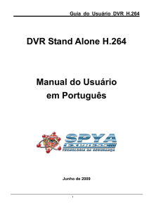 Guia do Usuário DVR H.264