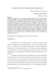 Artigo - Rede de Estudos do Trabalho