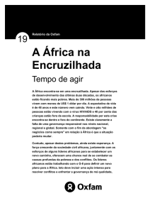A África na Encruzilhada: Tempo de agir