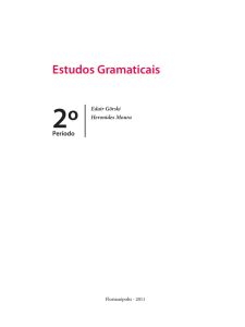 Estudos Gramaticais