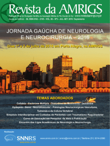 jornada gaúcha de neurologia e neurocirurgia – 2016