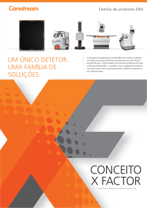 Brochura da família de produtos DRX