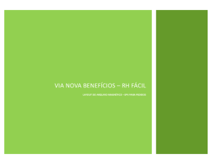 VIA NOVA BENEFÍCIOS – RH FÁCIL