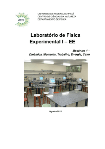 Física Experimental I - EE - Universidade Federal do Piauí