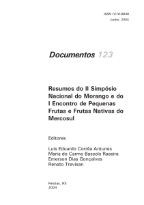 Documentos 123 - Associação Brasileira de Horticultura