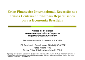 Crise Financeira Internacional, Recessão nos Países Centrais e
