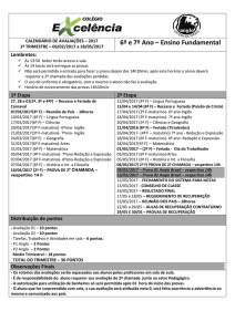 6º e 7º Ano – Ensino Fundamental