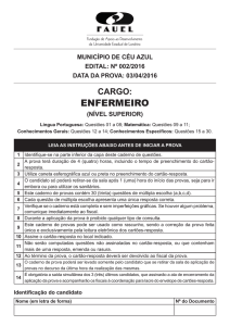 Cargo de ENFERMEIRO