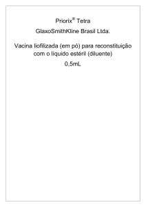 I – IDENTIFICAÇÃO DO MEDICAMENTO