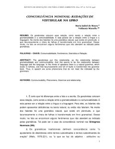 concordância nominal: redações de vestibular