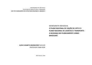 m3 Plano Nac Viação 1973 e PN Logistica eTransp 2009 - FAU