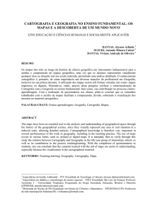 cartografia e geografia no ensino fundamental