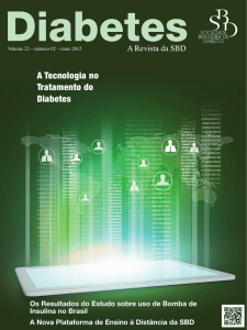 Volume 22- Nº 2 Maio 2015 - Sociedade Brasileira de Diabetes