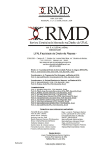Editorial. RMD, Vol. 5, n.2 (2014).p.1-7. Maceió/AL - SEER