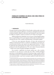 formação econômica do brasil: uma obra-prima do