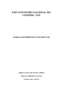 O INÍCIO DA CONCEPÇÃO DOS DIREITOS INALIENÁVEIS NO