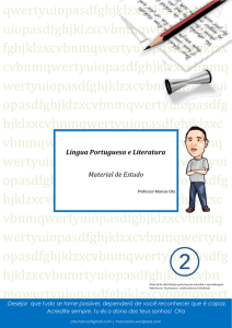 1) Faça a correspondência - Língua Portuguesa - Blog