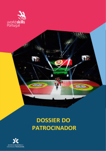 Dossier do Patrocinador - Worldskills Portugal
