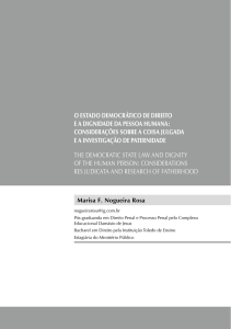o estado democrático de direito e a dignidade da