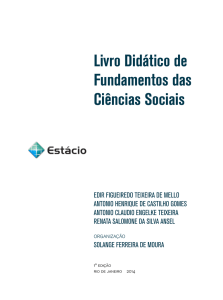 Livro Didático de Fundamentos das Ciências Sociais