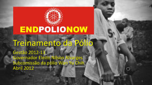 Treinamento da Pólio