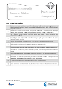 Prova - Comperve