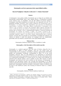 pustiglione et al - Associação Paulista de Homeopatia