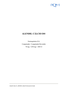 ALENDIL CÁLCIO D®