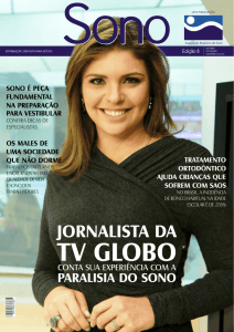 tv globo - Associação Brasileira do Sono