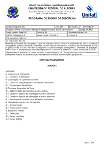 Cartografia Básica - Unifal-MG
