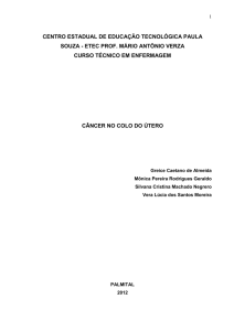 câncer no colo do útero