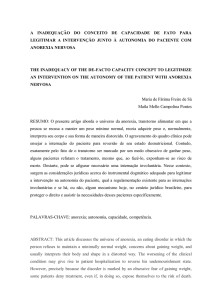 A INADEQUAÇÃO DO CONCEITO DE CAPACIDADE DE FATO