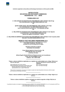 Formulário 20-F 2007 - Relações com Investidores Itaú Unibanco