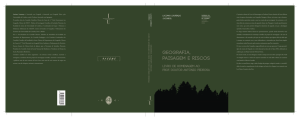 geografia, paisagem e riscos