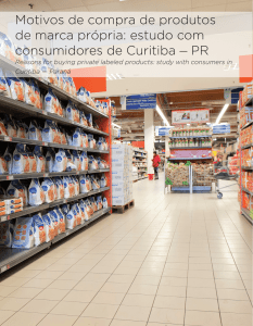 Motivos de compra de produtos de marca própria